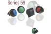 ITW Push Button Switches Series 59:13mm,Miniature Panel Sealed Metal