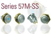 ITW PushButton Switches Series 57M-SS:16mm Miniature Hall-Effect Panel Sealed Metal