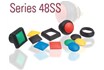 ITW SERIES 48SS (SOLID-STATE) MINIATURE HALL-EFFECT SEALED PUSHBUTTON SWITCHES