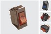 Carling Single Pole Lighted Rocker Switches LTA Series 