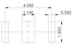 POCONS RF CABLE CLIP SMD TYPE PCC1009 